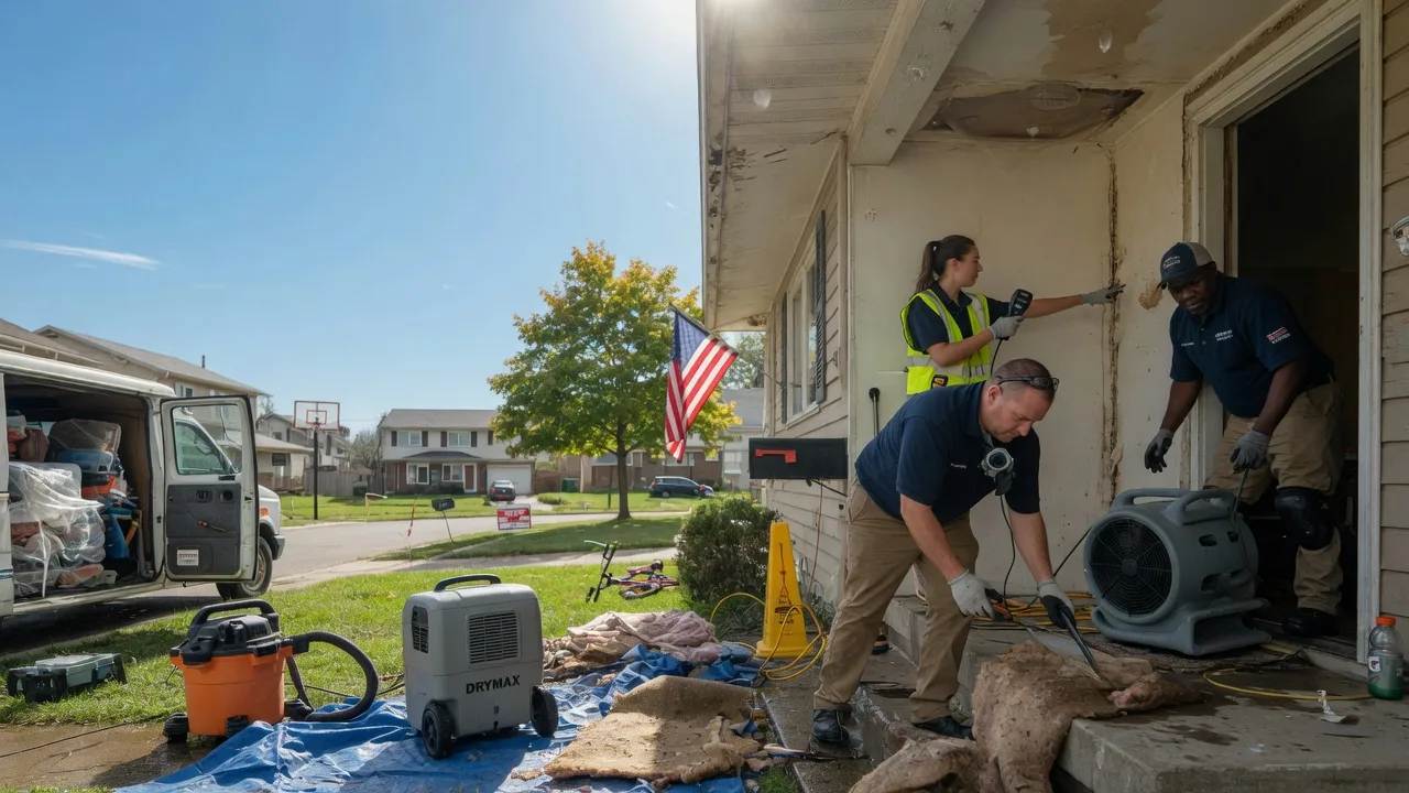 Water Damage Restoration in Red Jacket, WV near me